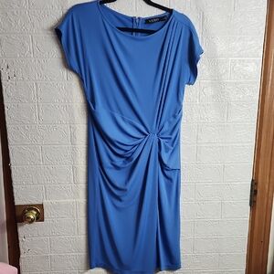 Ralph Lauren Black Label Blue Midi Dress
